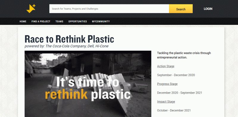 Race to rethink plastic